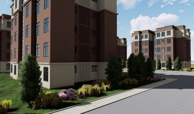 Kapsuswa Affordable Housing exterior