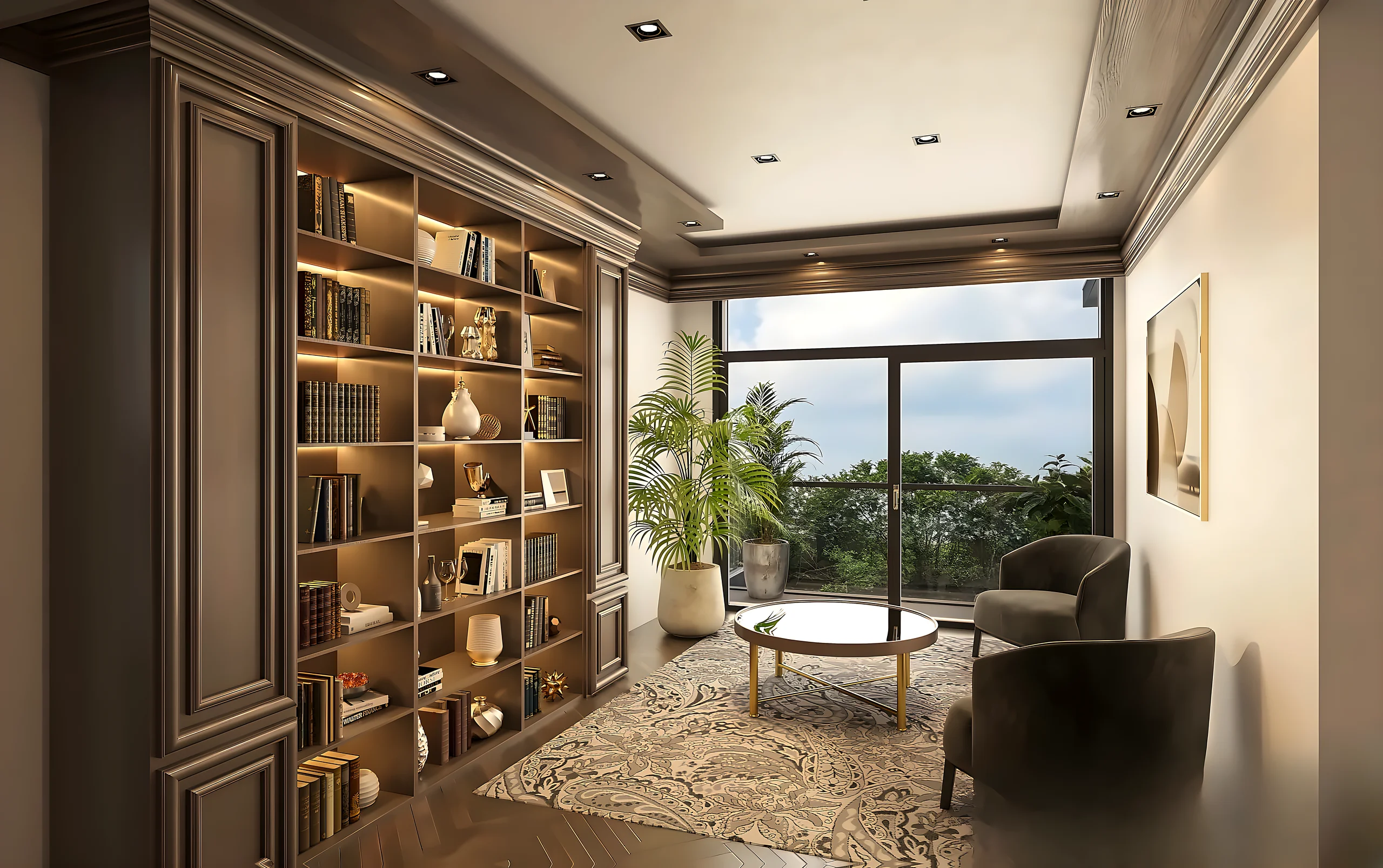 Haven Villas living room